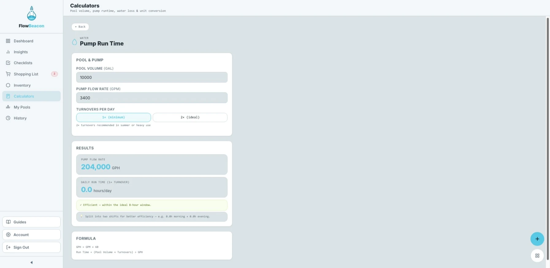 Desktop view